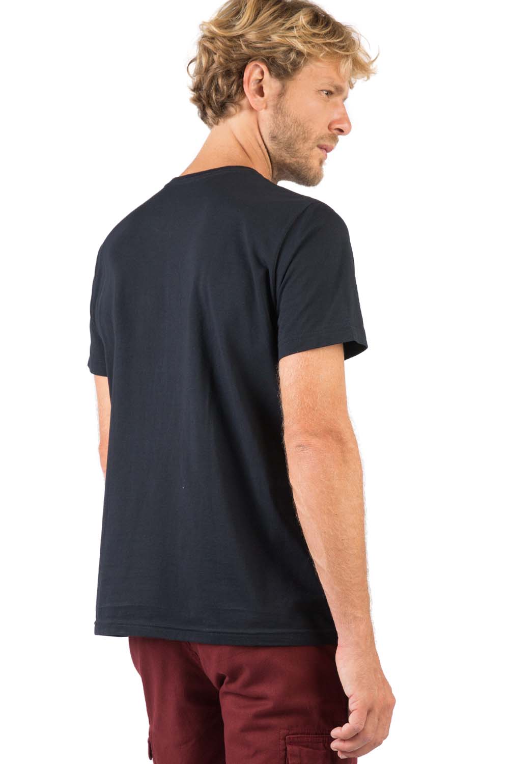 T-Shirt Básica Comfort Masculina Preto