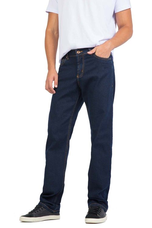 Calça Jeans Comfort Fit Escura Stone