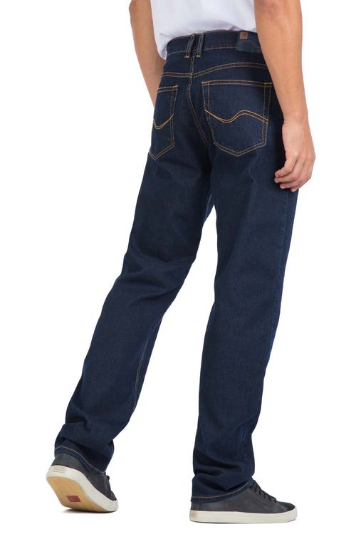Calça Jeans Comfort Fit Escura Stone