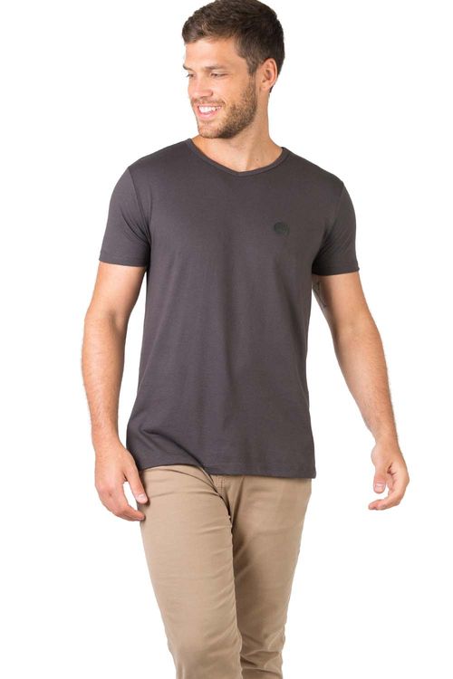 T-Shirt Gola v Básica Chumbo