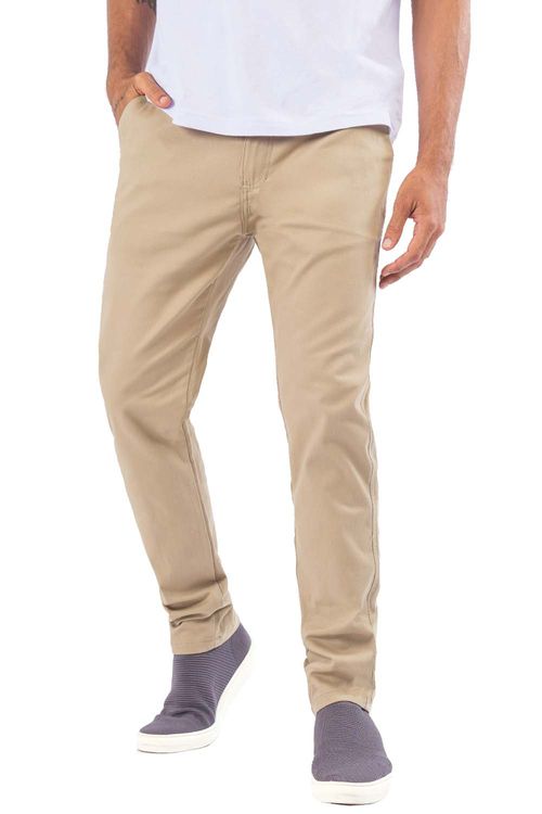 Calça Chino Flex Khaki