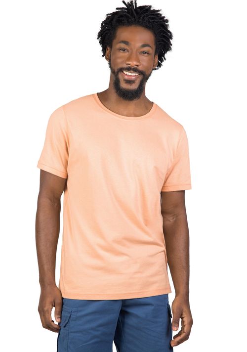 T-Shirt Básica Fit Salmão