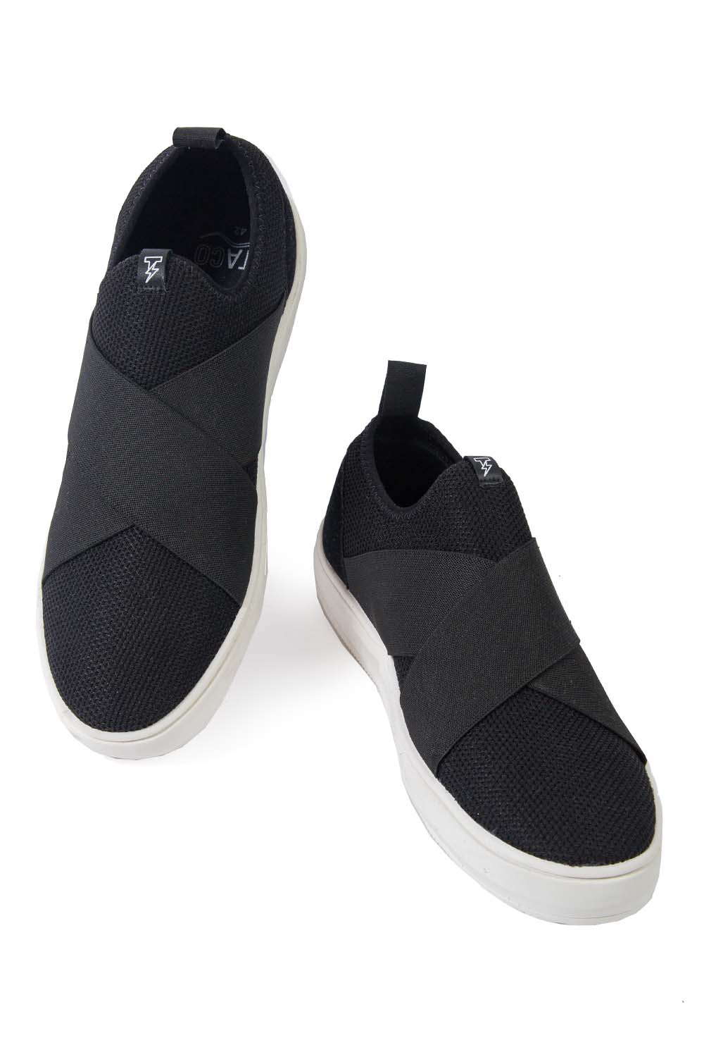 Tênis de Skate Slip On Preto