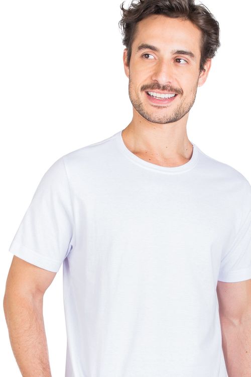 T-Shirt Básica Fit Branca