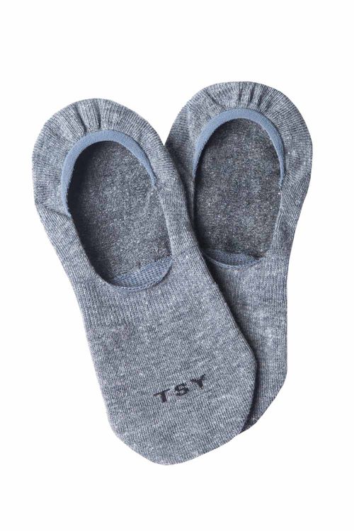 Kit De Meia Invisível Grafite/Preta