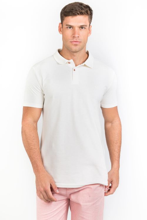 Polo Piquet Molinê Cru