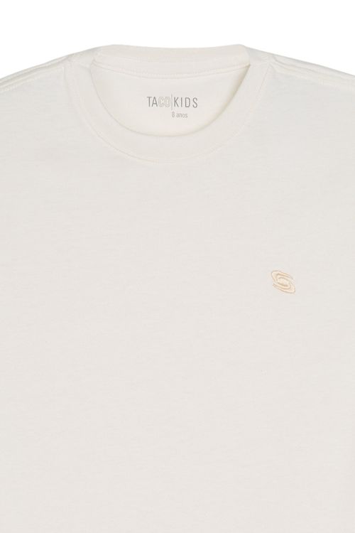 T-Shirt Infantil Básica Cru