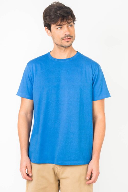 T-Shirt Básica Comfort Azul Royal