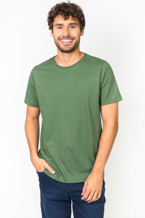 T-Shirt Básica Fit Verde