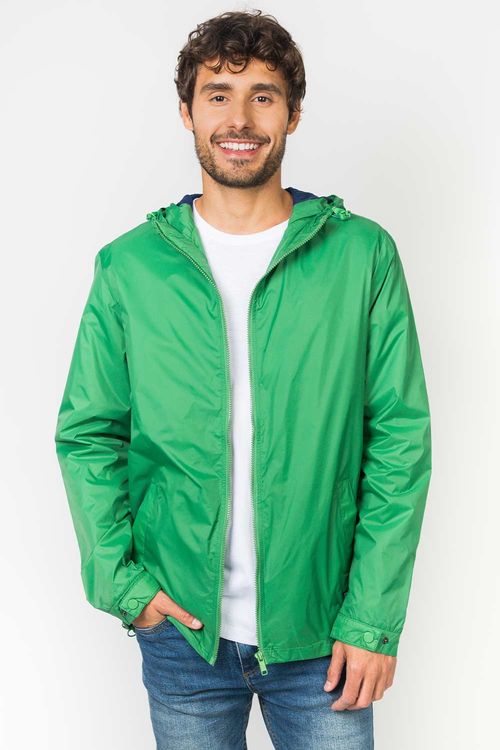 Jaqueta Corta Vento Verde
