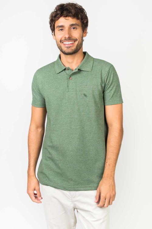 Polo Piquet Molinê Verde