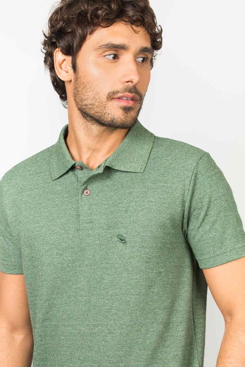 Polo Piquet Molinê Verde