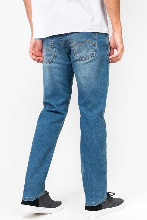 Calça Jeans Slim Stone