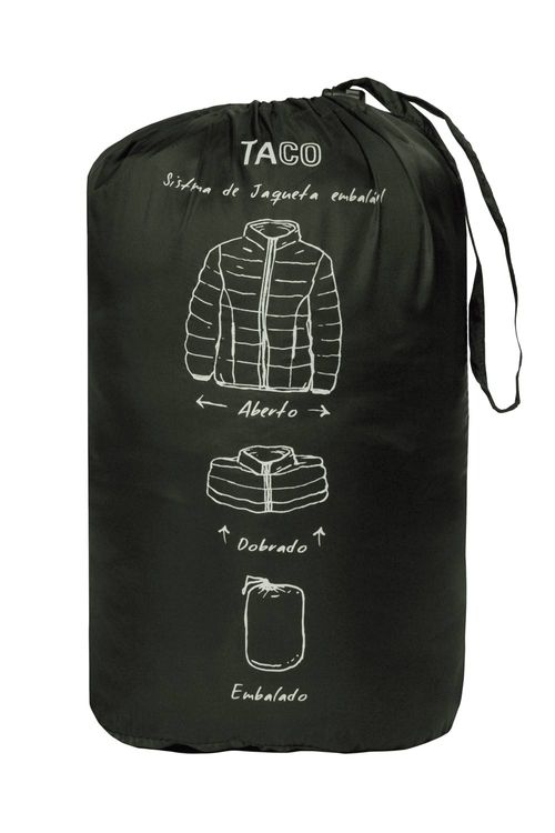 Jaqueta Tech Puffer Com Bag Verde Musgo