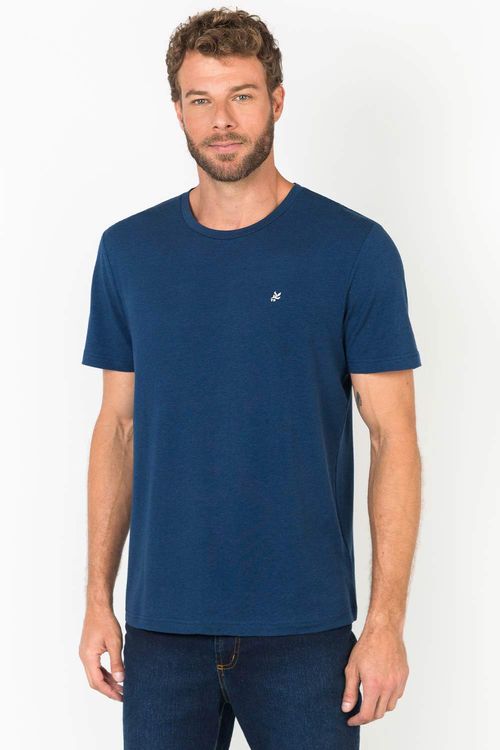 T-Shirt Básica Premium Azul Marinho