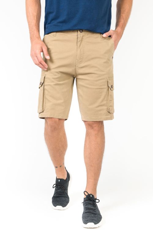 Bermuda Cargo Flex Khaki