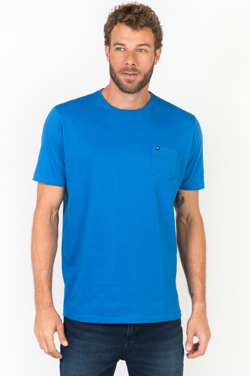 T-Shirt Básica Comfort Azul Royal