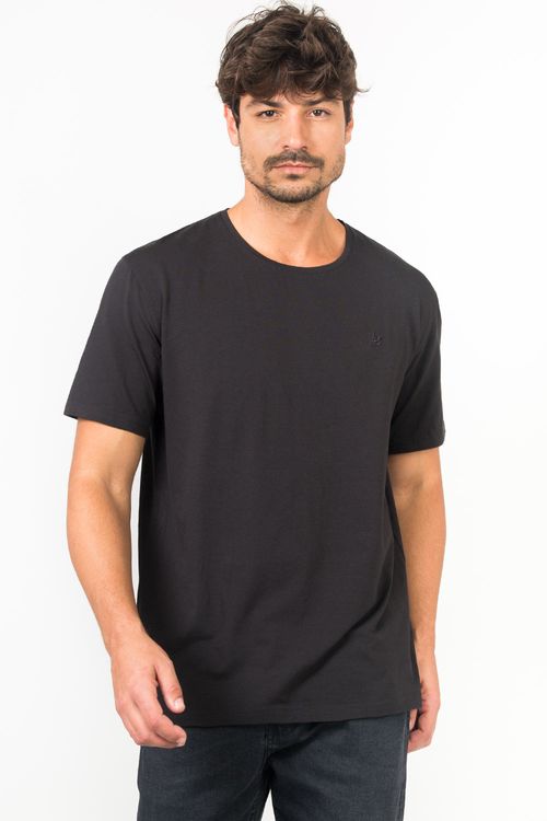 T-Shirt Básica Premium Pima Preta