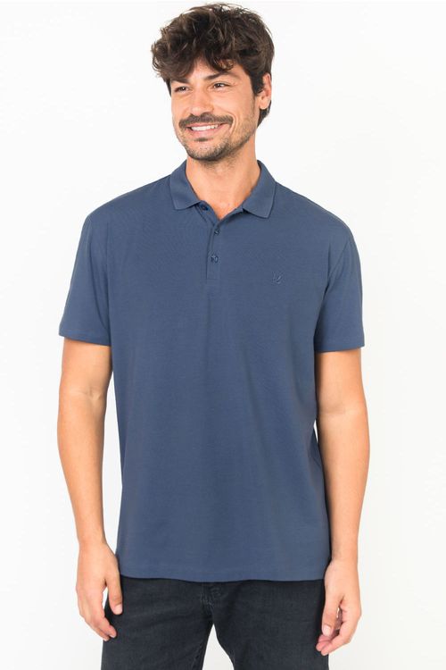 Polo Especial Pima Azul Jeans