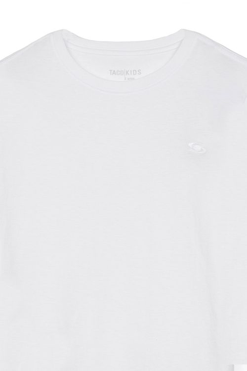 T-Shirt Infantil Básica Branca