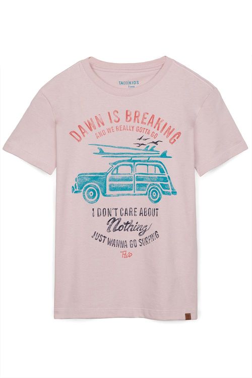 T-Shirt Infantil Estampada Nude