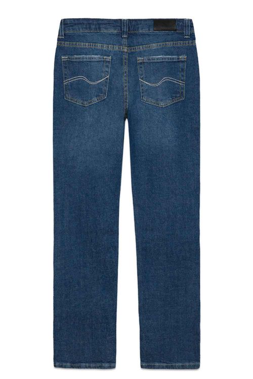 Calça Jeans Infantil Straight Destroyer