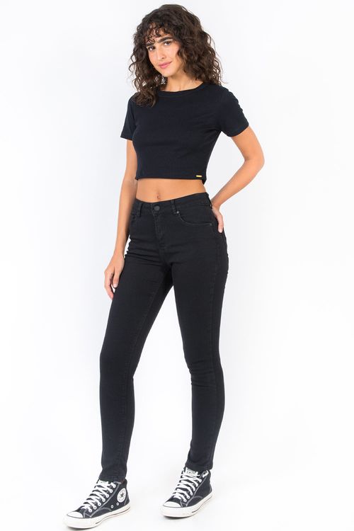 Calça Jeans Skinny Black