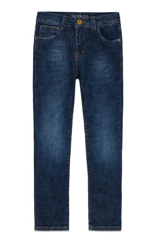 Calça Jeans Infantil Straight Super Stone