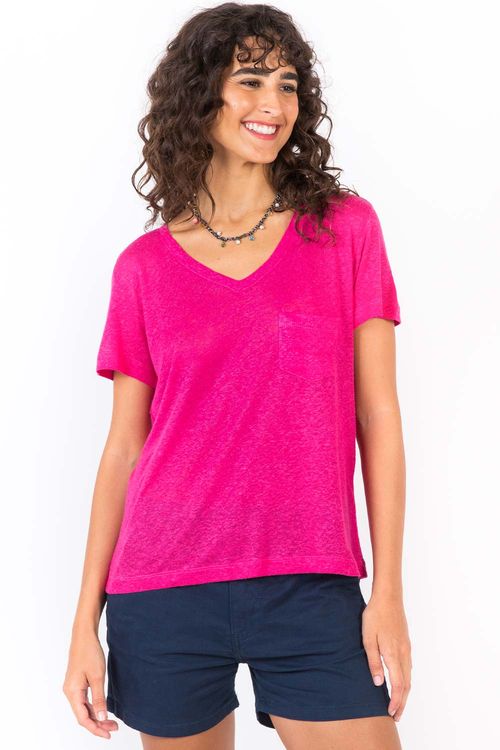 Blusa Viscolinho Pink