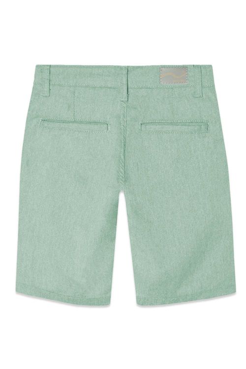 Bermuda Infantil Chino Flex Verde Claro