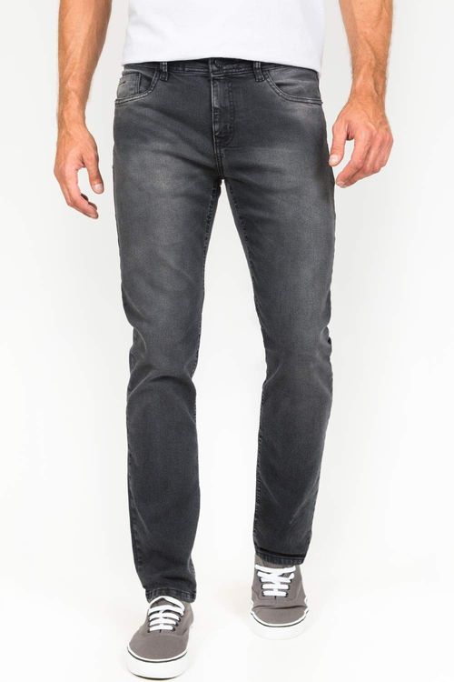 Calça Jeans Slim Black