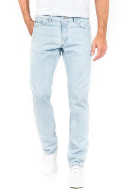 Calça Jeans Straight Destroyer