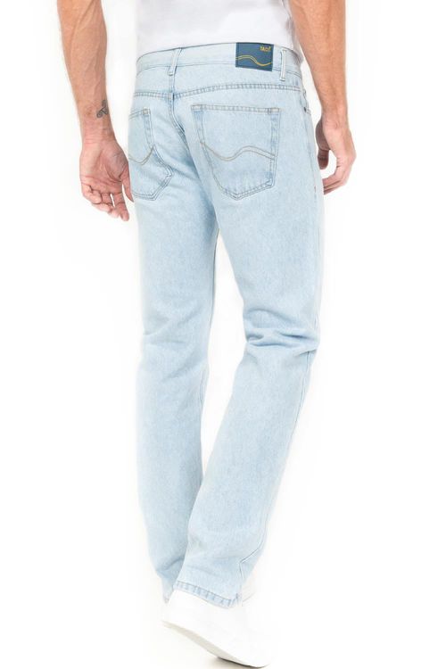 Calça Jeans Straight Destroyer