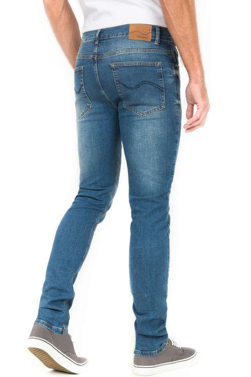 Calça Jeans Slim Premium Flex Super Stone