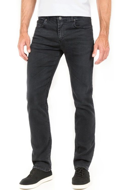 Calça Jeans Flex Straight Black