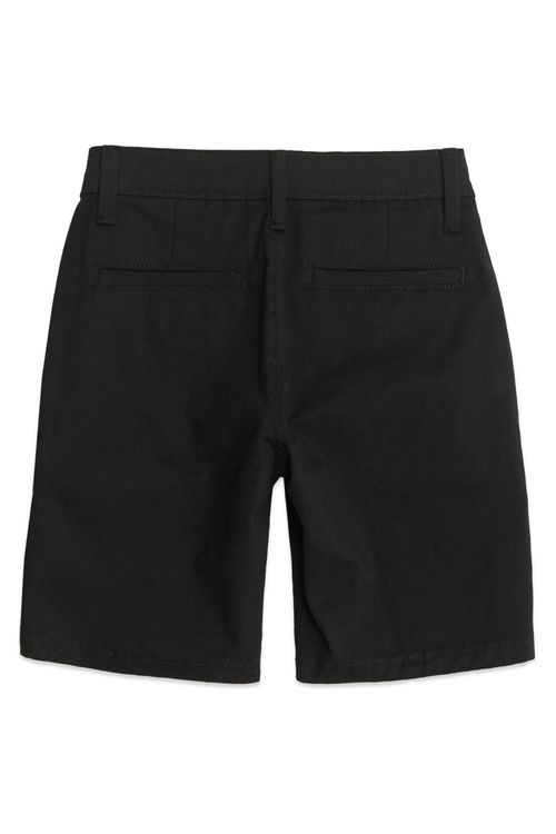 Bermuda Chino Infantil Preta