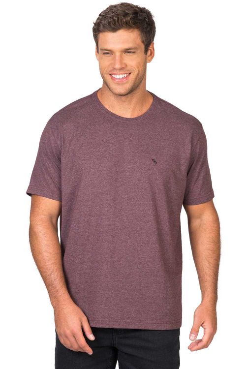 T-Shirt Básica Comfort Fit Vinho