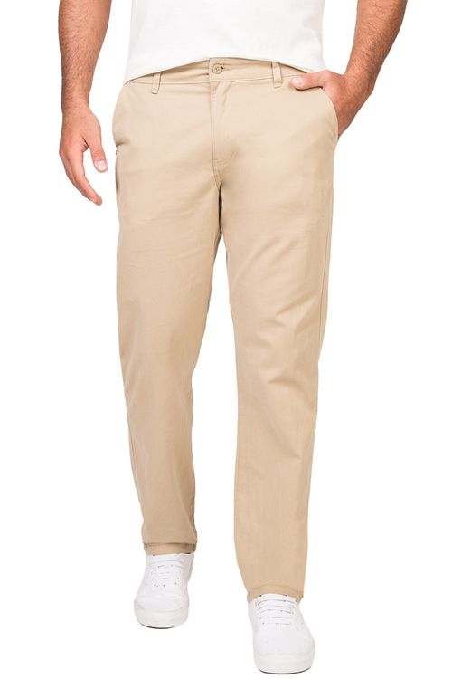 Calça Chino De Algodão Chino