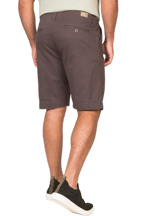 Bermuda Chino Flex Chumbo