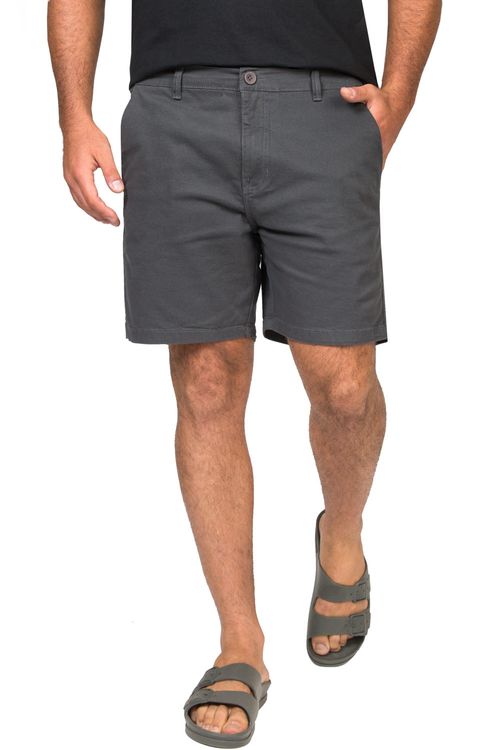 Bermuda Chino Flex Chumbo