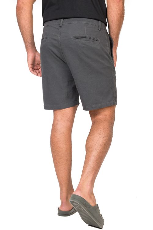 Bermuda Chino Flex Chumbo