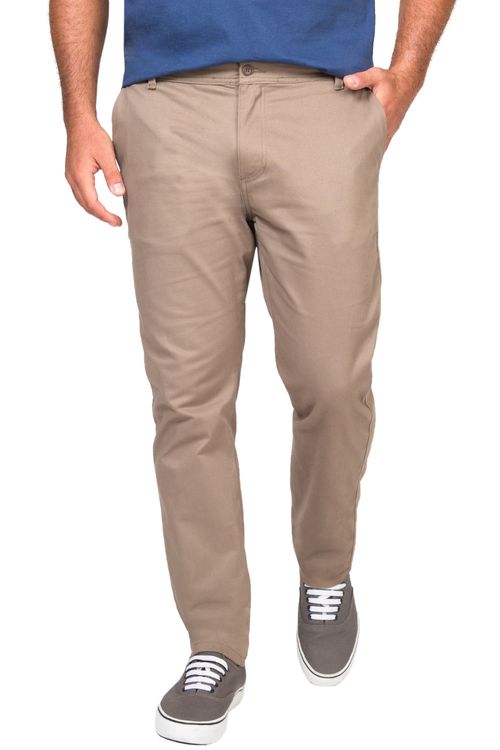 Calça Chino Flex Cinza