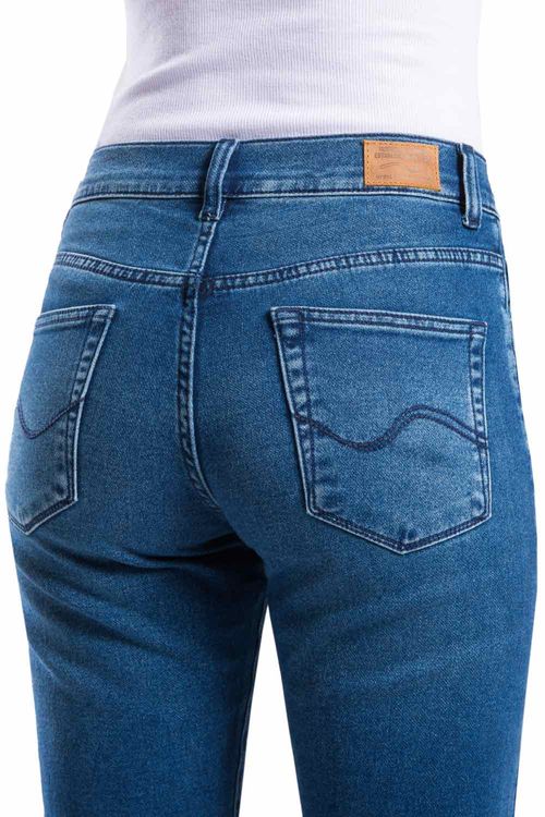 Calça Jeans Straight Flex Stone