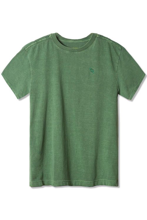 T-Shirt Infantil Básica Verde Militar