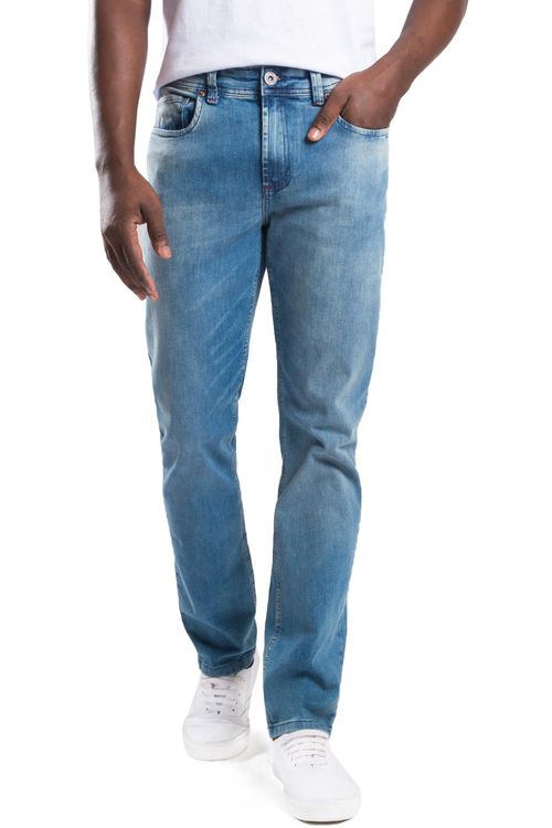 Calça Jeans Premium Slim Flex Destroyer