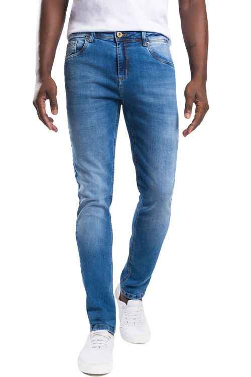 Calça Jeans Skinny Premium Flex Destroyer