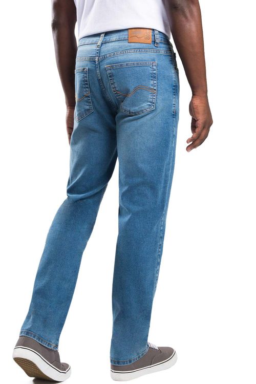 Calça Jeans Straight Flex Destroyer