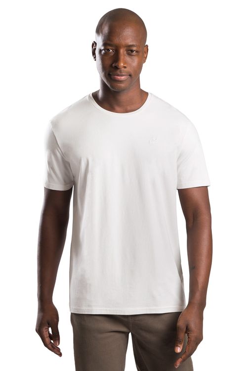T-Shirt Básica Premium Pima Gelo