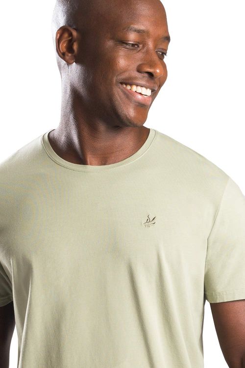 T-Shirt Básica Premium Pima Verde