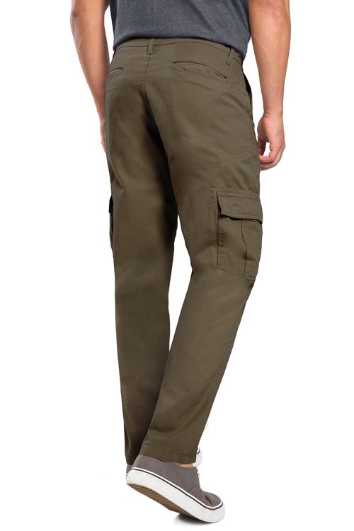 Calça Cargo Verde Musgo